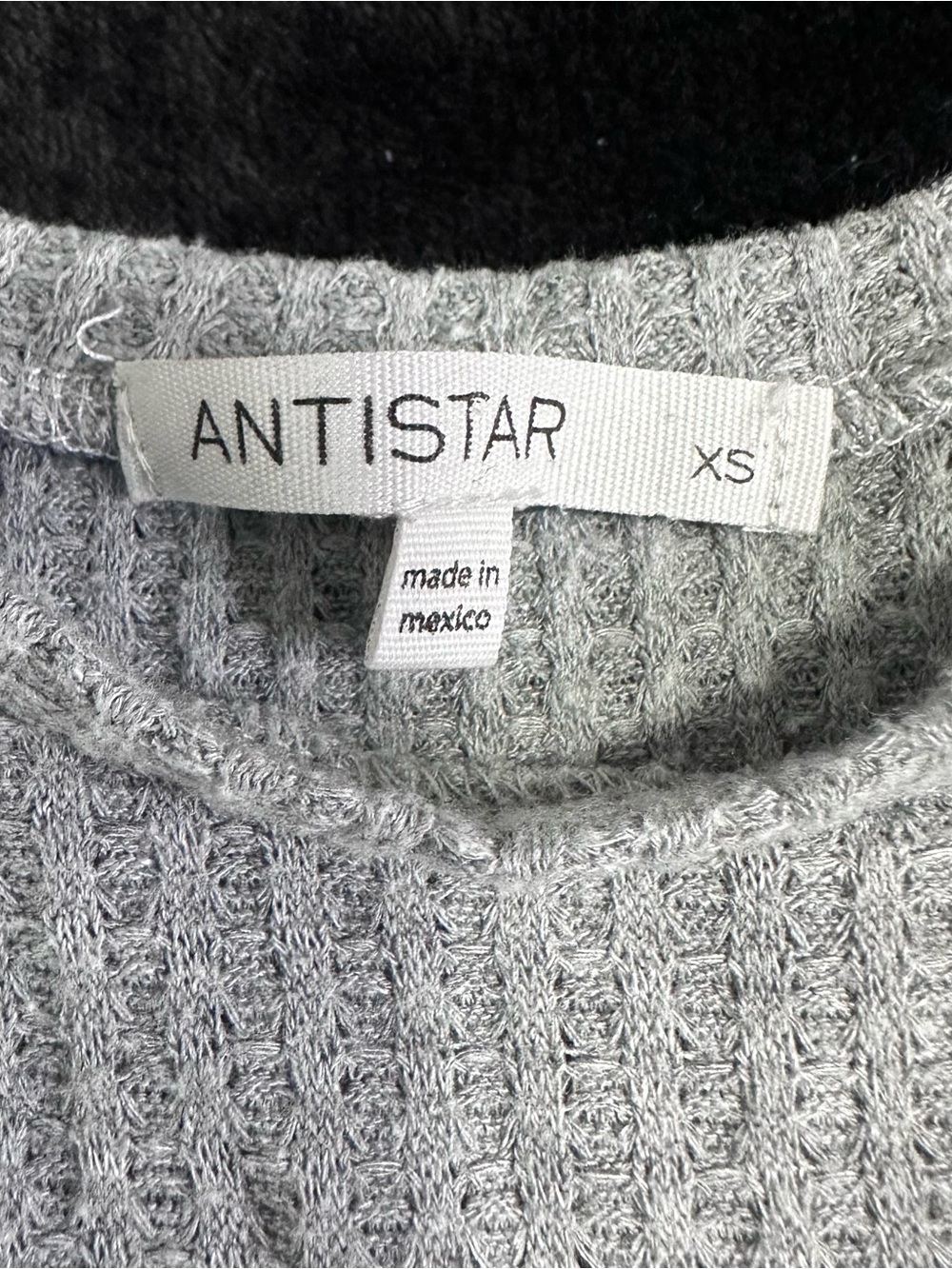 Antistar Gret Ribbed Peplum Tank Top (XS) - Picture 2 of 5